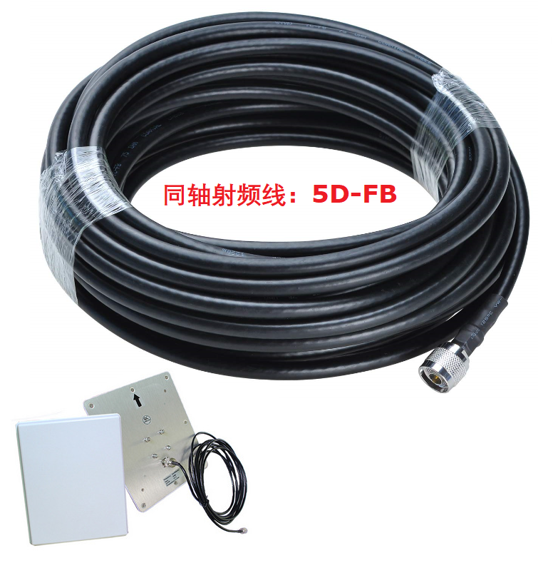 Customized TNC-RP male SMA-J extension wire adapter for the Universal Core Source UHF antenna