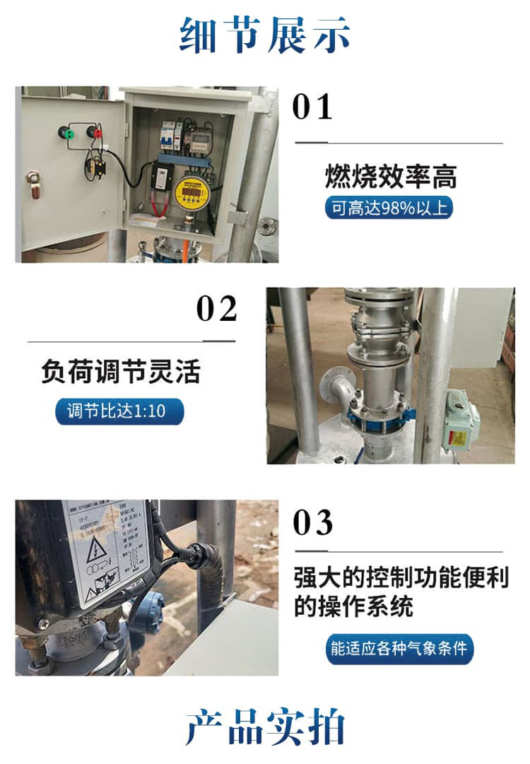 Torch ignition flame device, garbage dump vent ignition device, biogas purification project, Qiyuan