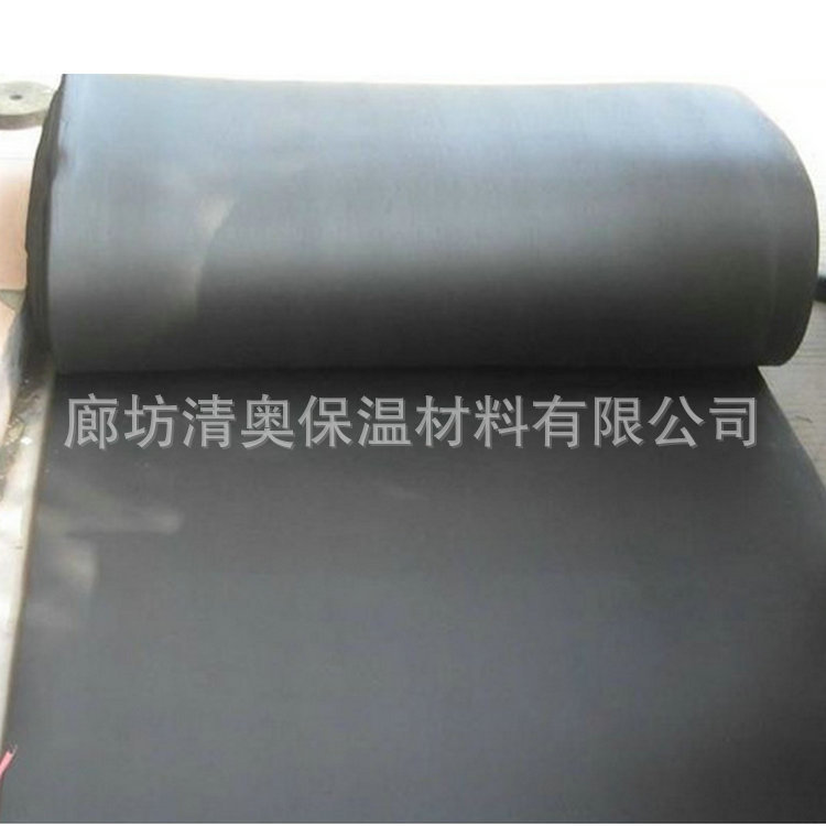 B1 grade black rubber plastic insulation pipe, high-density flame retardant and fireproof material, with customizable dimensions