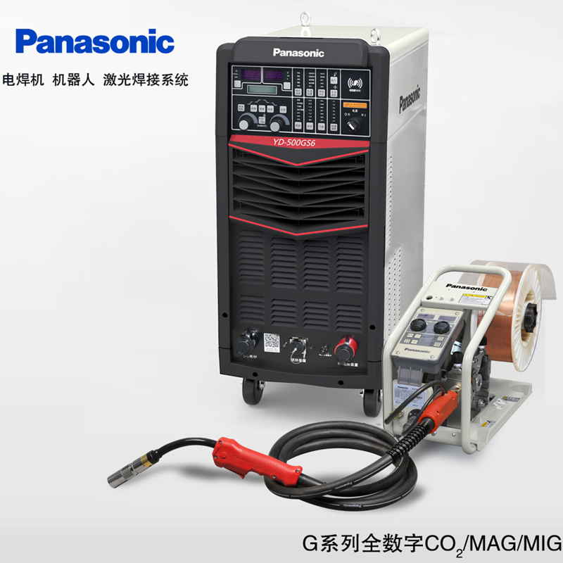 YD-500GS6HGE日本松下新一代低飞溅免打磨工业级半自动气保电焊机