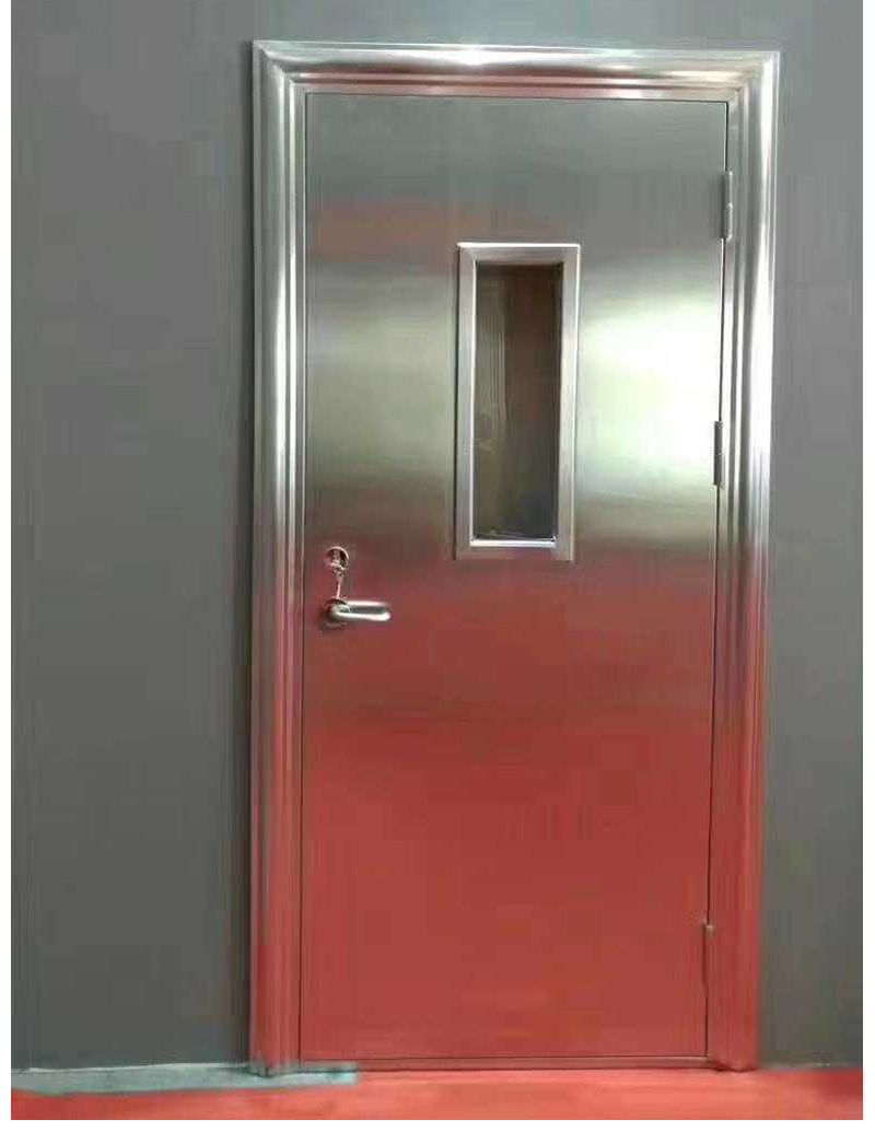 Free installation of stainless steel fireproof doors for kitchens, hotels, and guesthouses