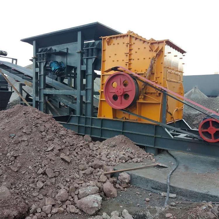 Comprehensive treatment equipment for construction waste Demolition waste crusher Mobile crusher Guangxin Machinery