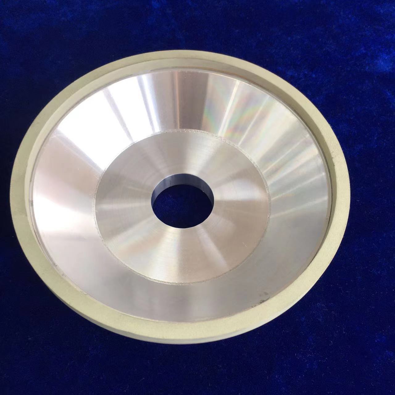 Kemei brand single crystal diamond grinding wheel ceramic bowl or parallel diamond sand wheel 150 * 10 * 32