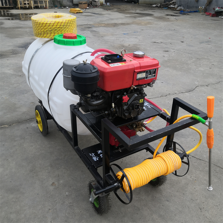 High pressure pump dosing machine cattle farm disinfection spray manual gasoline caustic soda disinfection machine