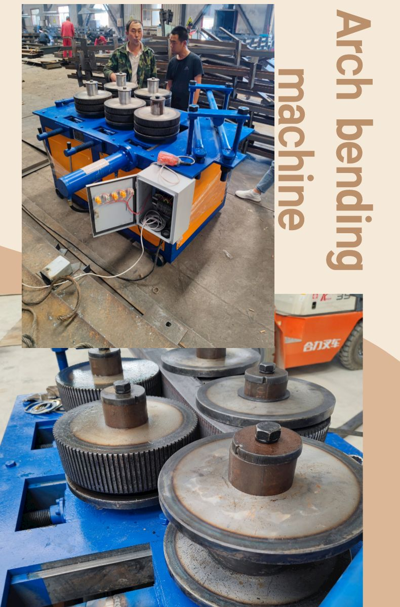 External bending and arc bending machine for angle steel with mouth facing outward, circular bending machine, 73.80 angle iron with mouth facing inward, circular bending equipment