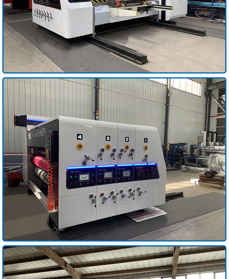 Carton Factory Die Cutting Machine Fully Automatic Printing Die Cutting Machine Carton Equipment Mechanical Ink Printing Slotting Machine Equipment