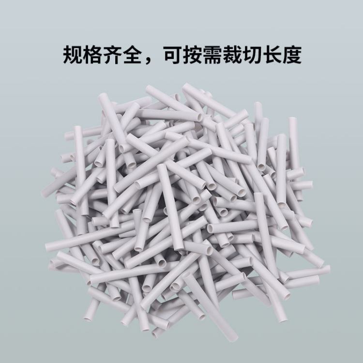 彩色硅胶热缩管耐温200度耐酸耐碱柔软厚壁硅橡胶热缩套管