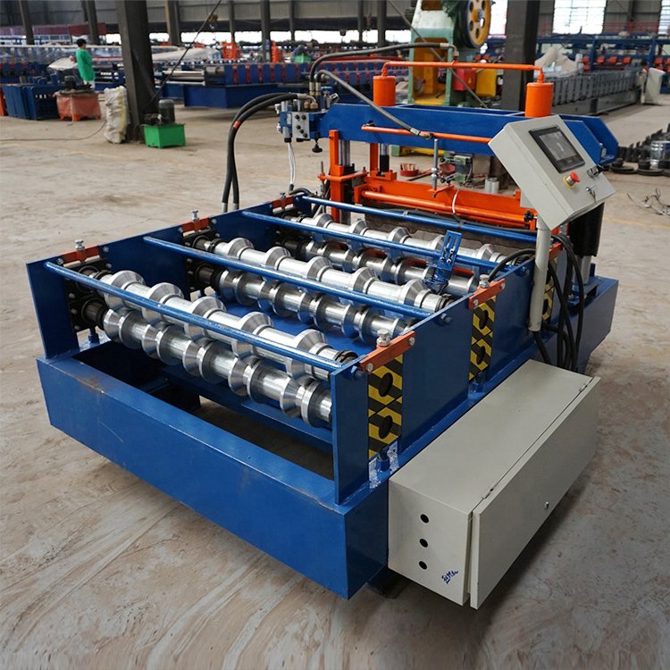 840 arch lifting machine fully automatic color steel arch tile pressing machine equipment building HZ-222