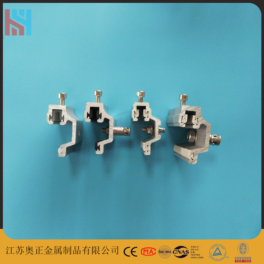 Xilida antioxidant, acid and alkali resistant aluminum alloy 6061 ear type hanging parts, back bolt type marble dry hanging curtain wall