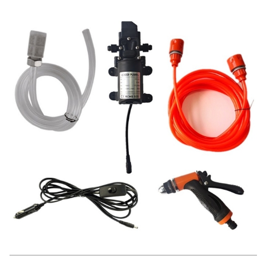 12V80W Convenient High Voltage Car Wash Household Water Gun Cleaner Car Handheld High Power Electric Car Wash