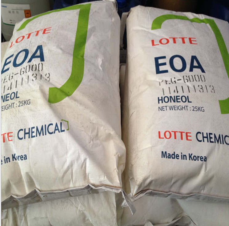 Supply of Korean Lotte PEG2000/4000 series surfactant powder