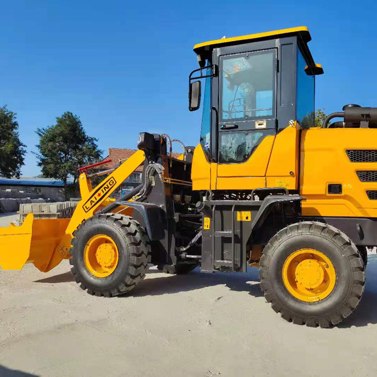 Engineering New Diesel Loader Breeding Farm Short legged Tiger Forklift with Elevated Arm Grain Bucket Grab Wood Machine Grab Grass Machine