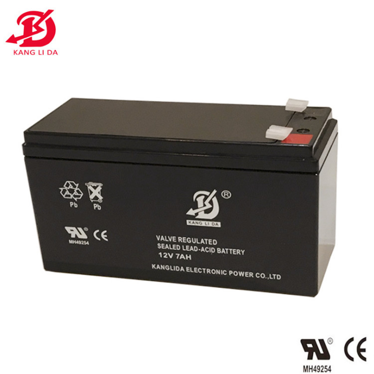 Kanglida battery 12V1.3AH2.3AH7AH38A17A65A100AUPS backup battery