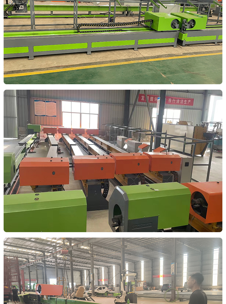 CNC steel bar bending center, intelligent positioning and precision dual head vertical bending machine for iron construction