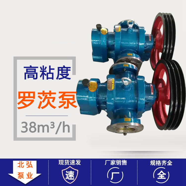 Production of LC38 high viscosity Roots pump insulation rotor pump condensate asphalt transport pump