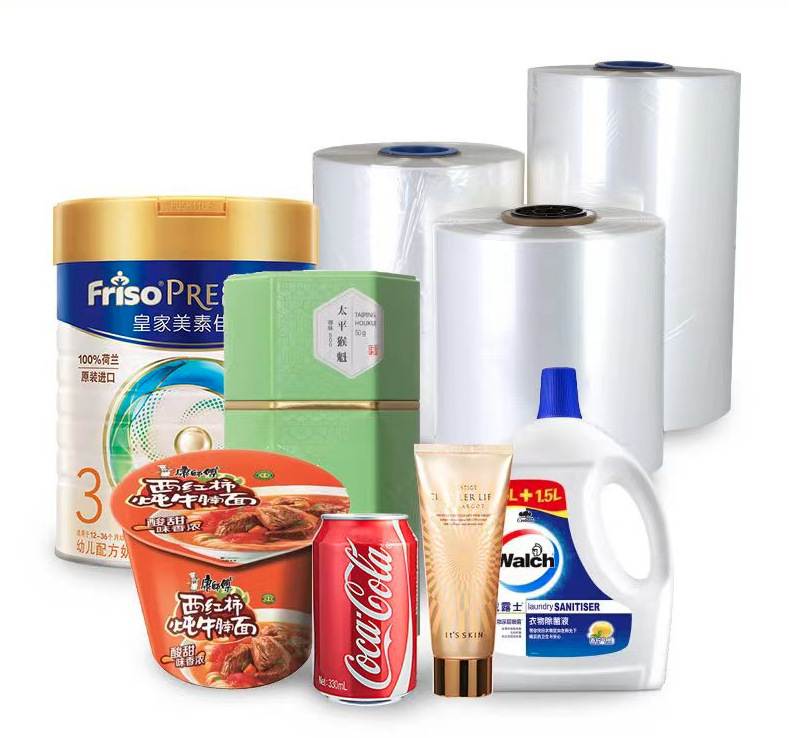 Cosmetics sealing and cutting instant noodles fully automatic sealing and cutting machine Food shrink film packaging machine