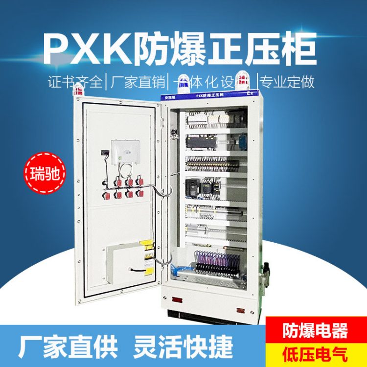 瑞驰通风型和充气型防爆正压柜的用途的不同 厂家直供 非标定制