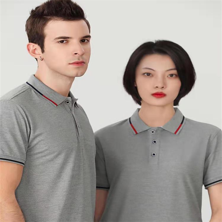 高档速干polo衫定制 文化团体服班服翻领DIY工作衣服印字