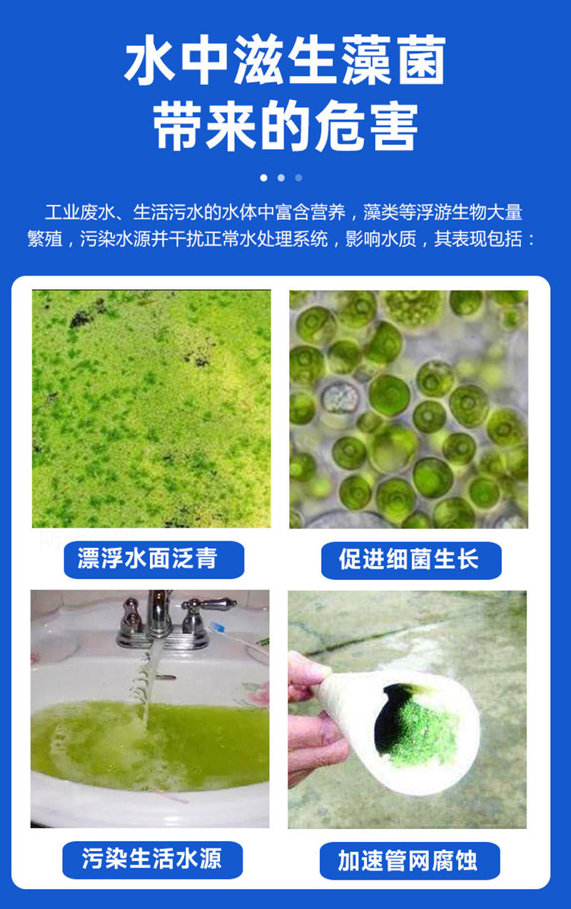 杀菌灭藻剂 非氧化性杀菌剂 工业循环冷却水粘泥剥离污水处理药剂