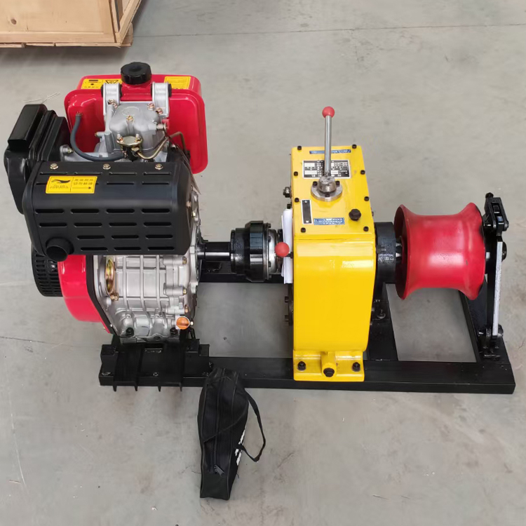 Diesel winch, motorized winch, cable traction machine, Hengxin Electric Power Construction Manufacturer