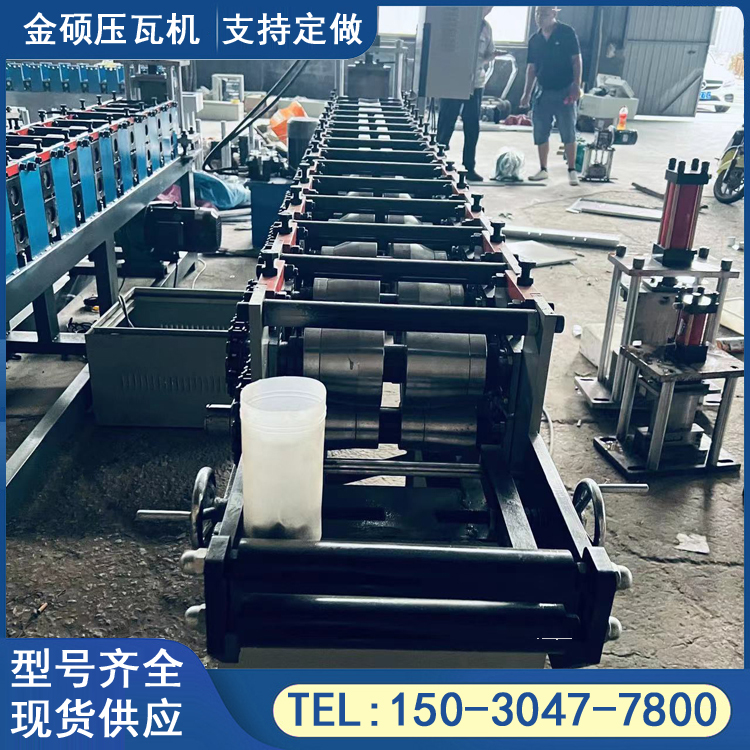 Photovoltaic water tank machine, gutter water tank equipment, cold bending and rolling forming machine, Jinshuo