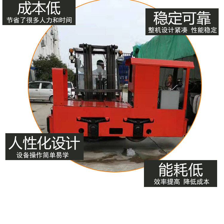 Explosion-proof electric locomotive, battery type, wire mounted, with fixed quality, reliable tonnage, and complete capacity