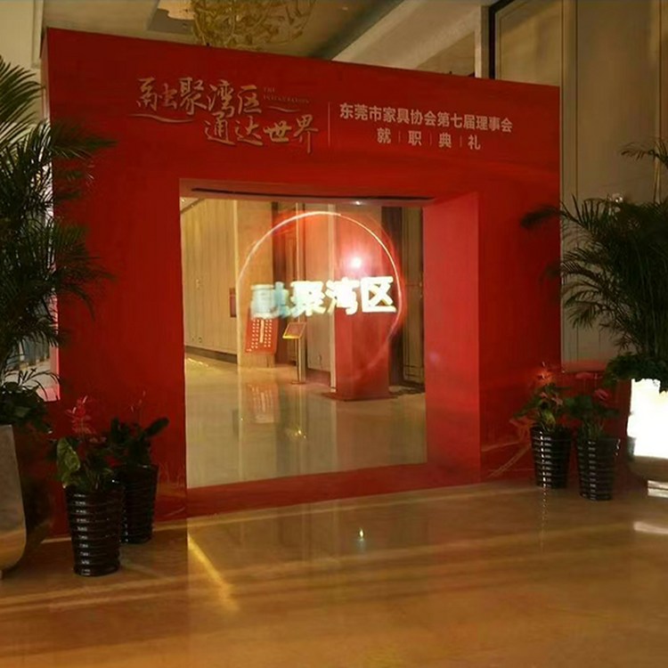 雾屏投影出租 销售安装 3D全息水雾屏 可以穿行的屏幕 喷雾空气成像