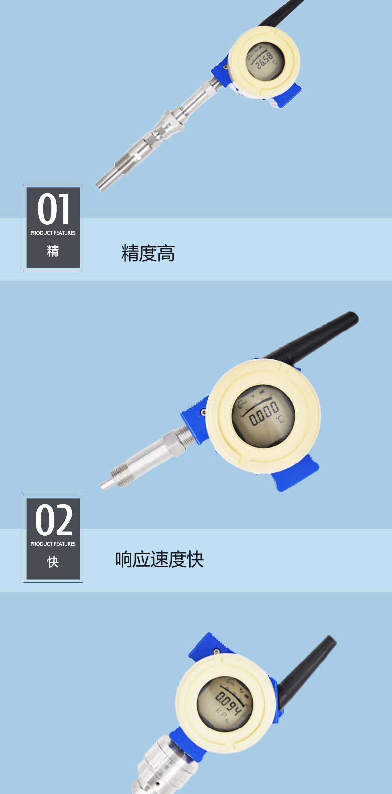 Supply of integrated wireless and wired remote thermometer with complete specifications