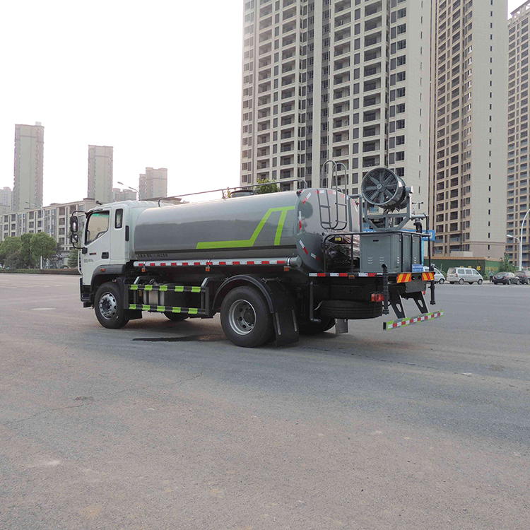 12 square Futian Ruiwo ES5 dust suppression vehicle, 12 ton sprinkler truck package, household support, installment