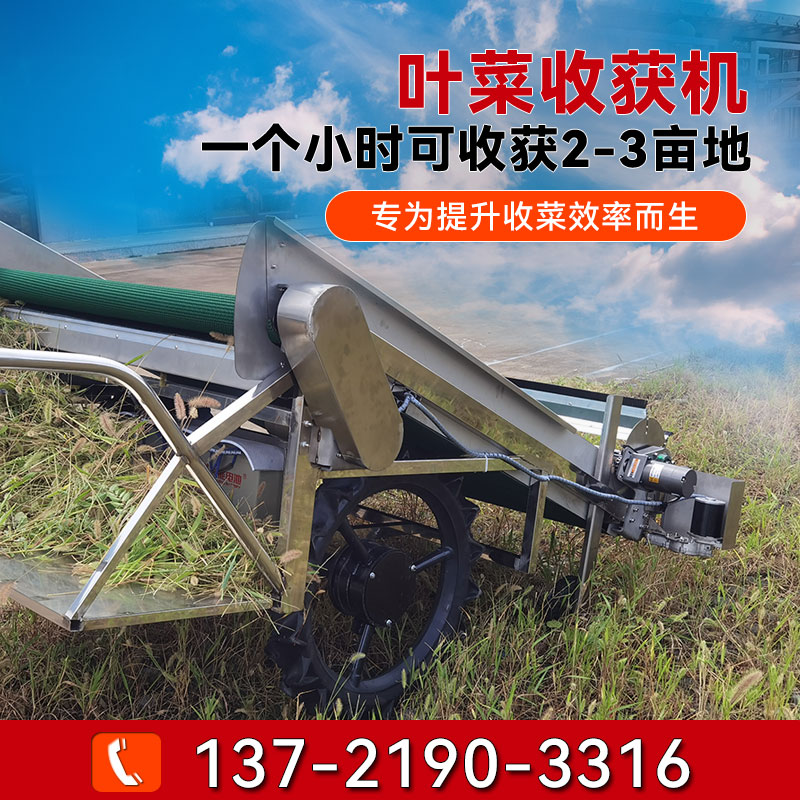 Zhongnong Heavy Industry New Energy Mint Harvester Efficient 3 acres/hour Green Mint Harvester Environmental Agriculture Helper