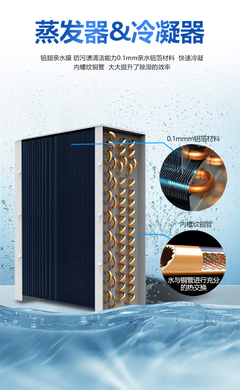 Humen commercial low-temperature resistant Dehumidifier, flower food refrigerator, special medical warehouse, high-power industrial dehumidifier