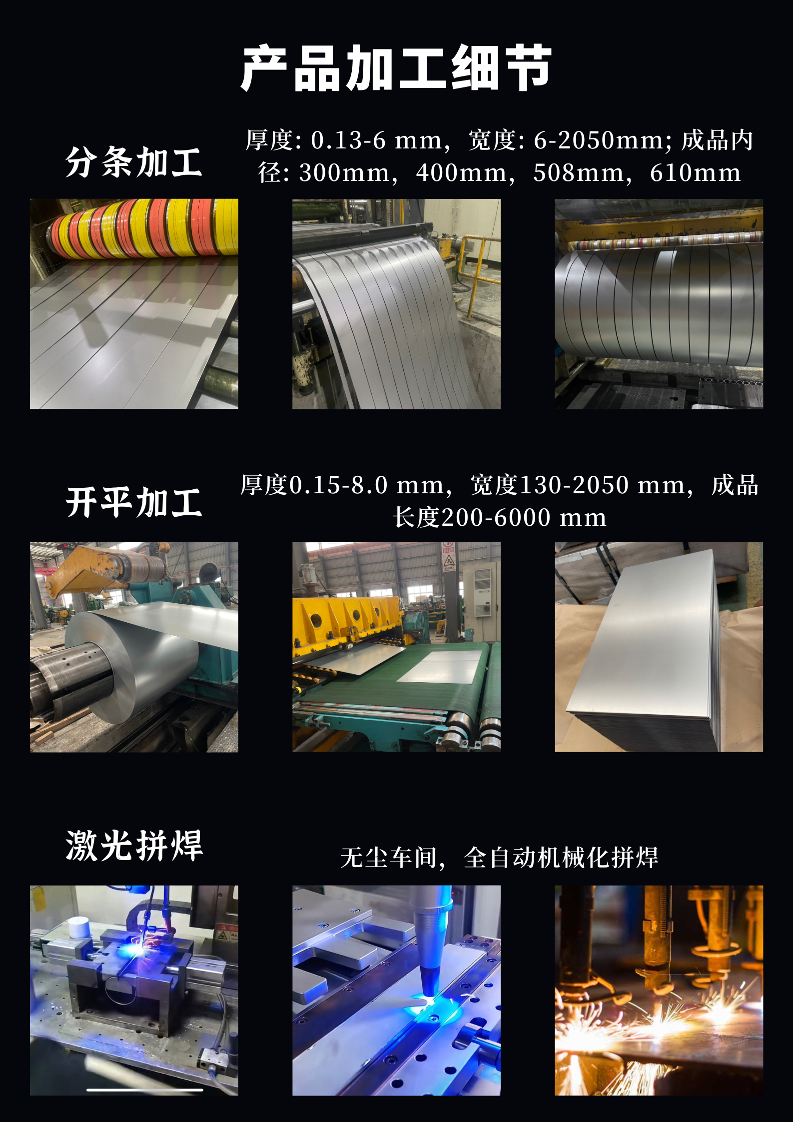 MS.50002 LAC210Y310T hot-dip galvanized sheet coil 0.5 * 960 * C performance meets the corresponding material