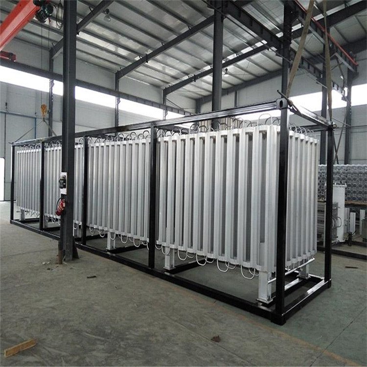 Thai Gas CNG Gas Pressure Reducing Skid Equipment CNG Skid Installation Station Natural Gas Measurement and Pressure Regulating Skid