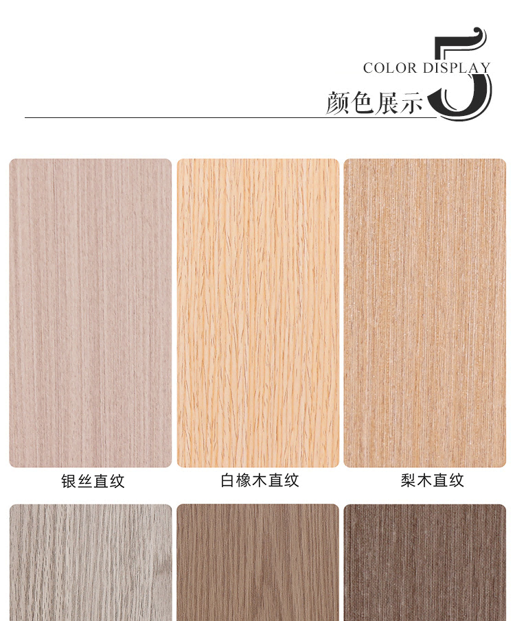 Youchuang Mingjia Wood Veneer Manufacturers Wholesale Wood Veneer Panels with Complete Supply Specifications and Corrosion Resistance