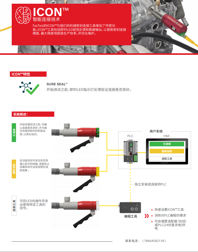 High Factor of safety of Hairuisi fast connector sealing detection equipment - air sealing detection equipment