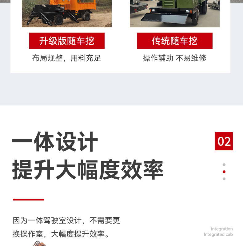 Customized by the manufacturer for various types of four different types of excavators, tractors, cranes, crawlers, spiders, excavators, and cranes. Busy at both ends