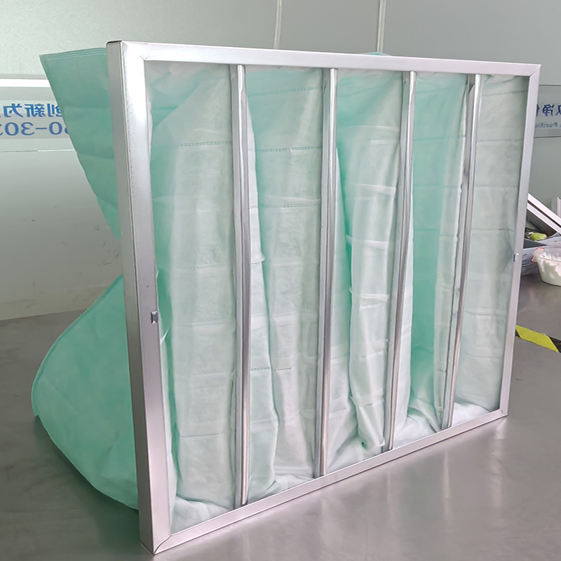 KJJH00006 F6 Grade Bag Filter with High Quality Filter Screen Made by Kangjing