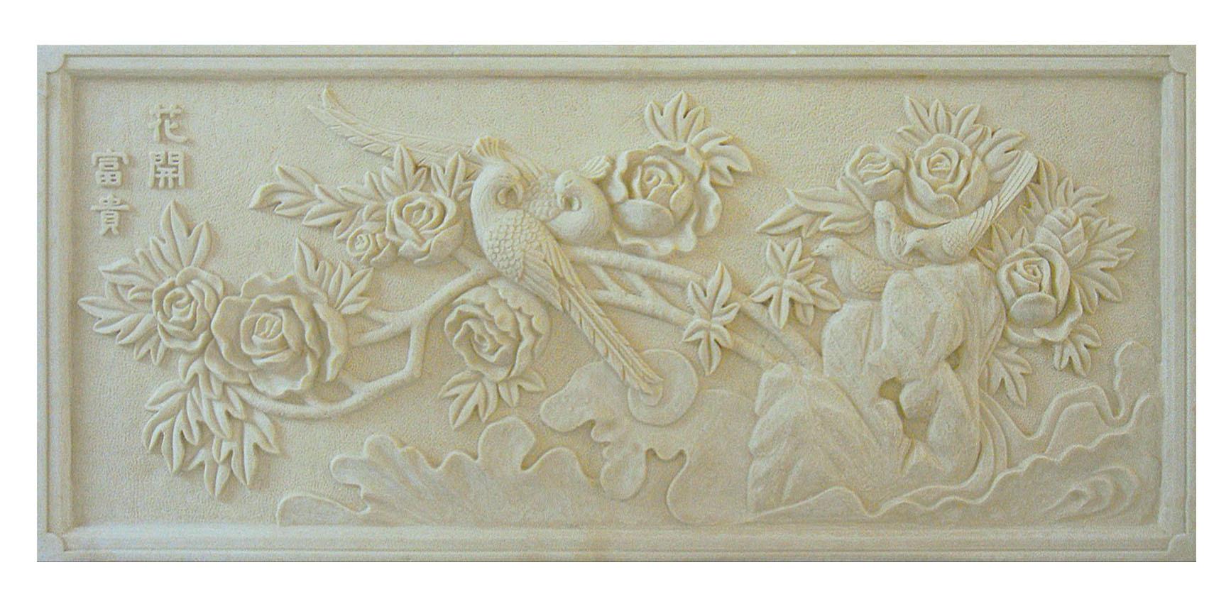 Embossed sculpture painting EPS sculpture EPS component line customization manufacturer Haifuda Decoration