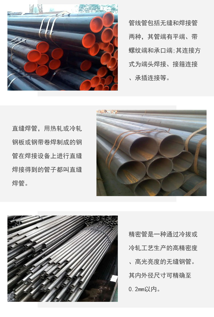 5310 high-pressure seamless control rolling and controlled cooling process 108 * 8 customized for geological drilling