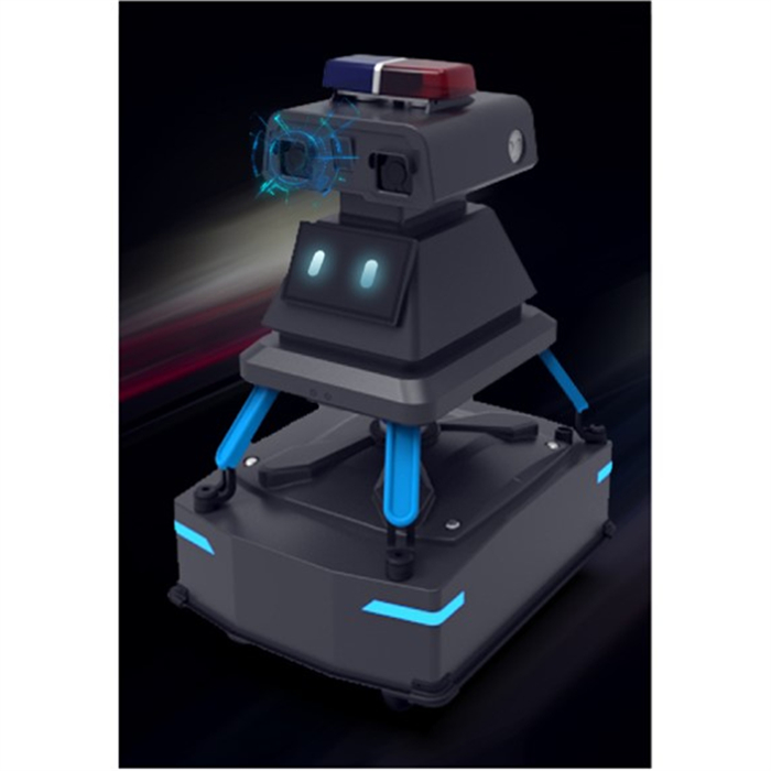 Outdoor Patrol Robot Station Industrial Park Square Park Intelligent Unmanned Driving Security Patrol