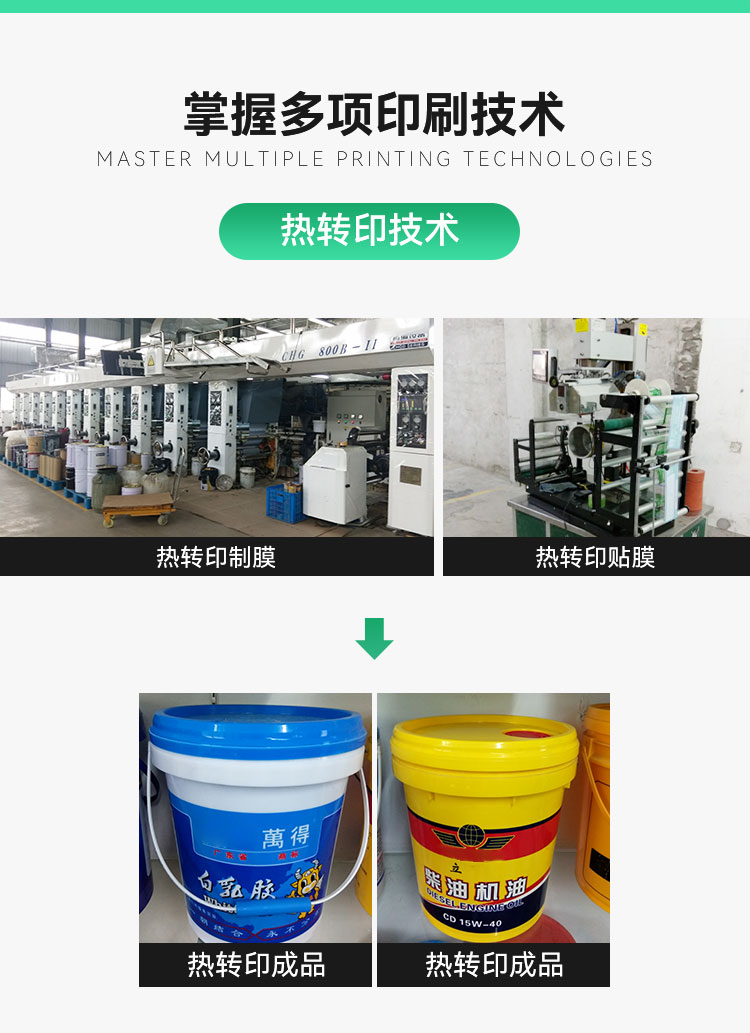 Production of 25L portable plastic bucket with lid, large capacity wide mouth American style bucket, paint bucket