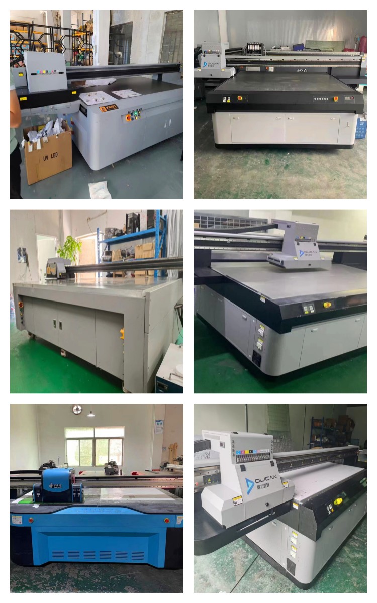 Used Dongchuan Jingutian 2513UV flatbed printer with Ricoh G5 nozzle mobile phone case advertising processing equipment