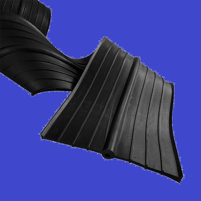 U-shaped rubber waterstop, made of rubber material, detachable rubber tape, used for construction joints in water plants