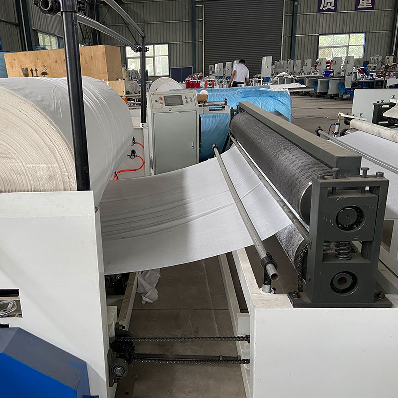 Household paper processing base paper rewinding household paper Guangmao toilet paper deep processing equipment with a daily output of three tons