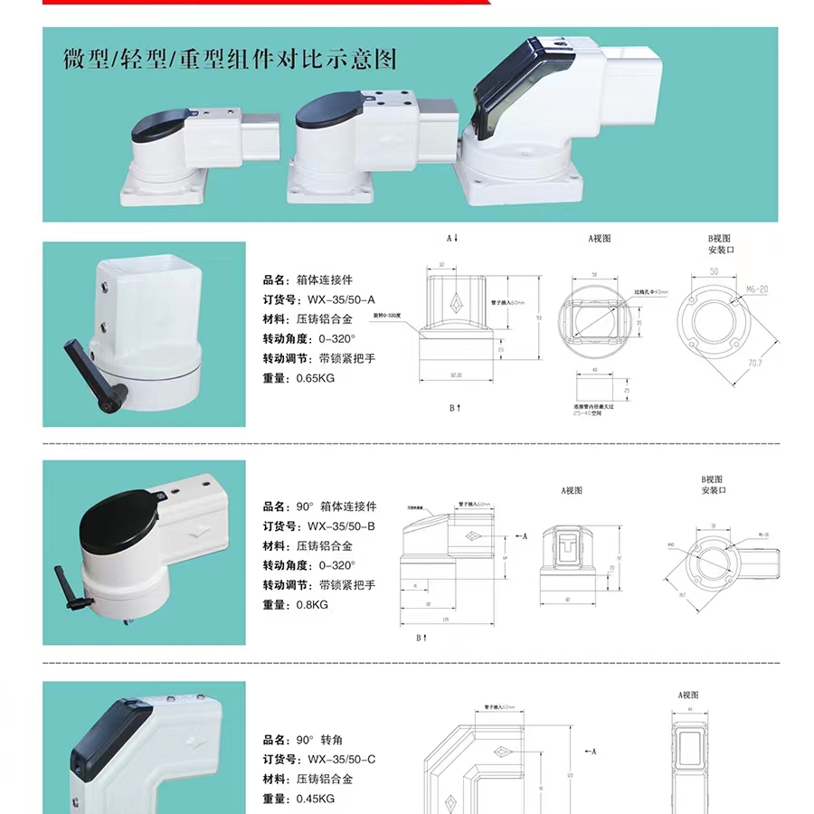 Machine tool cantilever operation box CNC interface panel control boom box control box component Jingyu