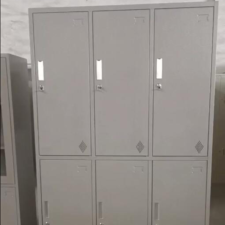 Customized steel storage cabinets with locks for student dormitory changing cabinets and employees