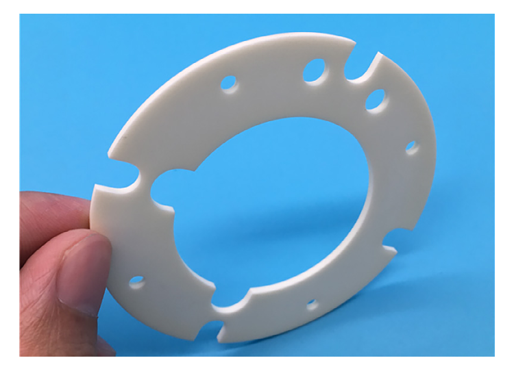 Customized processing of aluminum oxide, zirconia, silicon nitride ceramic ring ceramic parts by the source manufacturer