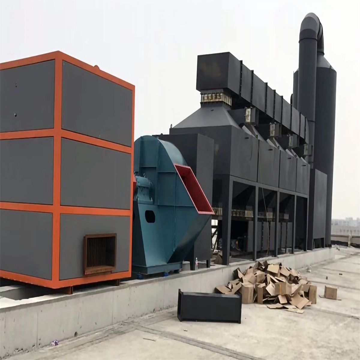 RCO catalytic combustion waste gas treatment equipment activated carbon adsorption desorption integrated machine regenerative thermal incinerator