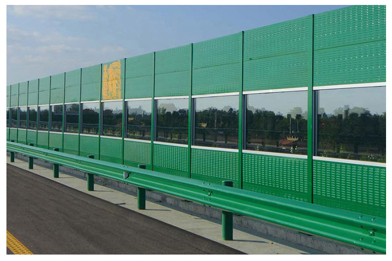 Beipeng sound absorption foam aluminum sound barrier noise reduction barrier road sound barrier walls on both sides of the road