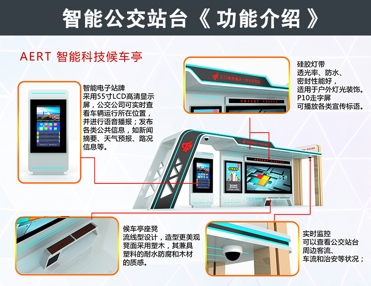 Chengkai Intelligent Stainless Steel Antique Bus Shelter Manufacturer Source Supply and Delivery Guarantee